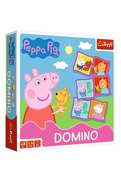Trefl Jocul Domino Club cu Peppa Pig