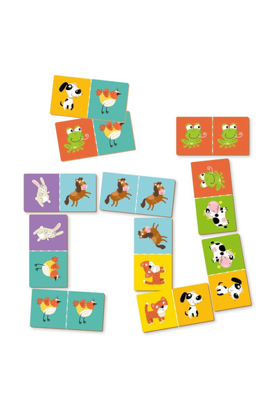 Dodo Joc Domino - Animalute - Joc Educativ Si Interactiv Pentru Copii
