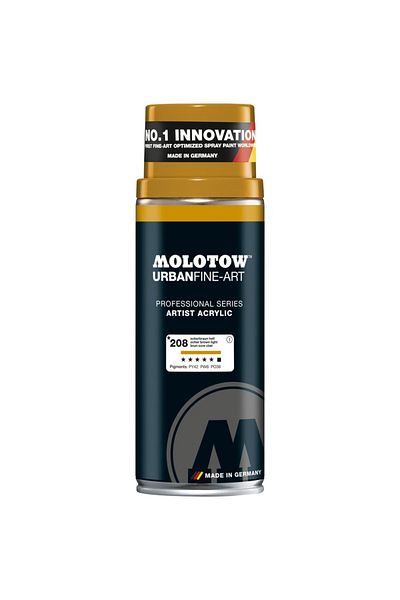 Molotow Ufa Artist Acrylic Spray 400ml Ocher Brown Light