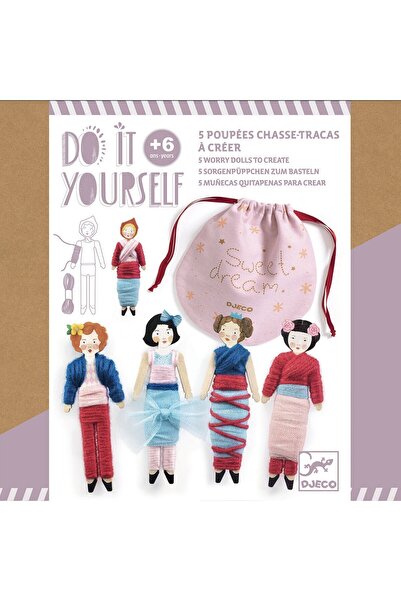 djeco Set Diy , Papusi Pentru Ganduri Senine