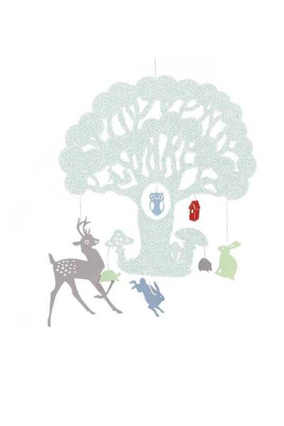 djeco Διακόσμηση Δάσους - Εκπαιδευτικό Παιχνίδι για Παιδιά