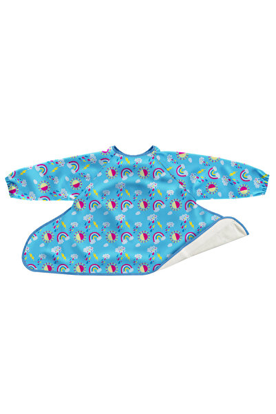 Tidy Tot Μακρυμάνικη σαλιάρα - Fluffy Clouds