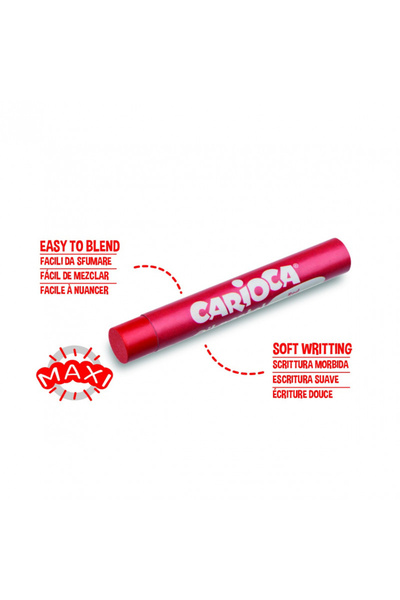 CARIOCA Στρογγυλά κηρομπογιές λαδοπαστέλ