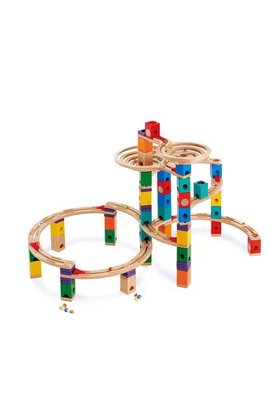 Hape Quadrilla Children's Toy - Ball Circuit - Ultimate (198 PIECES)