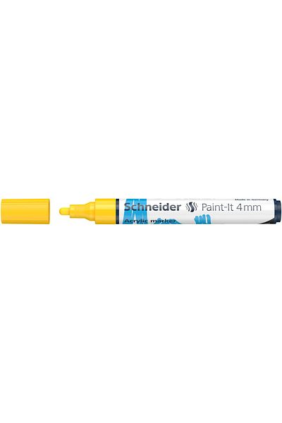 SCHNEIDER Acrylic Paint Marker, Round Tip 4 Mm, Paint-it 320, , 18 Colors