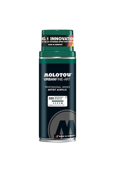 Molotow Ufa Artist Acrylic Spray 400ml Lagoon Blue Dark