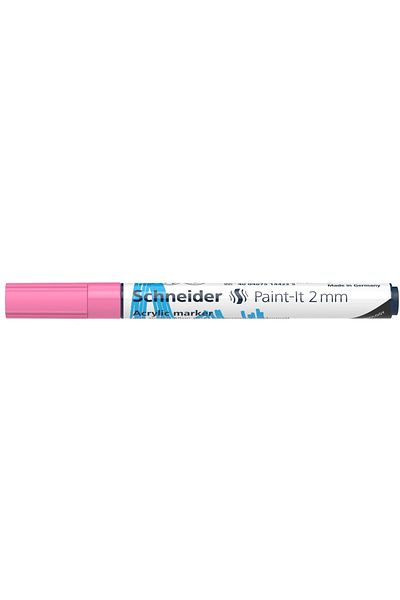 SCHNEIDER Acrylic Paint Marker, Round Tip 2 Mm, Paint-it 310, , 18 Colors