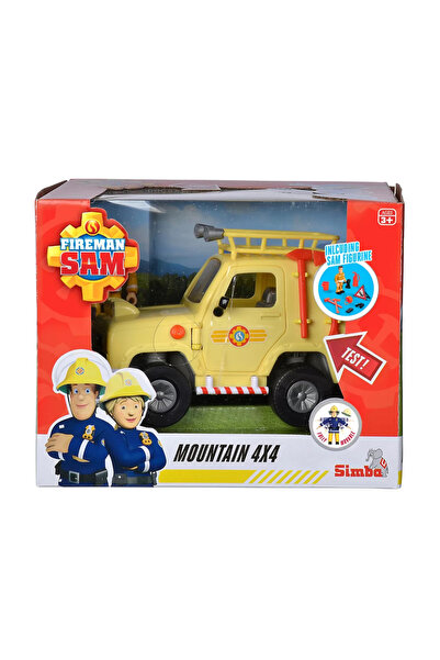 Simba Pompierul Sam Jeep De Salvare Cu Figurina Sam