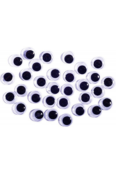 Junior Set de ochi mobili 15 mm, 30 de piese, accesorii de artă și meșteșugur...