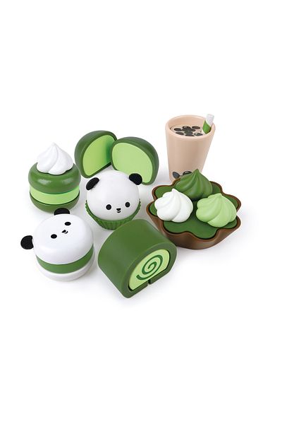 Hape Wooden Toy - Green Dessert Set (8 PIECES)