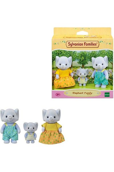Epoch Φιγούρα Sylvanian Families - Familia Elefanteilor