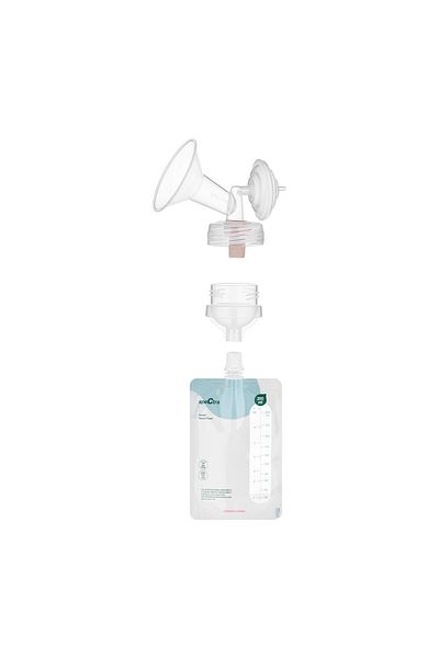 Spectra Milk Collection Bags With Direct Connection (10 BAGS, CONNECTOR INCLUDED)