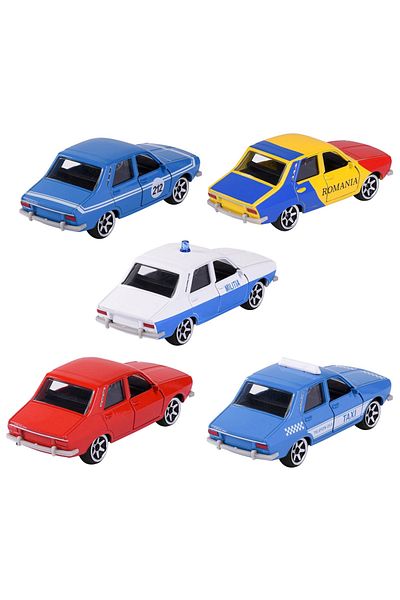 Majorette Dacia 1300 Set With 5 Cars