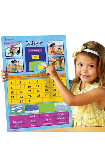 Learning Resources Calendar Educativ Magnetic