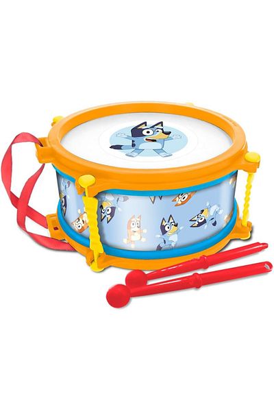Reig Musicales Toy Drum, 16 Cm Diameter, Bluey