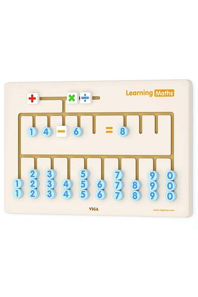 Viga Toys Jucarie De Perete, Invata Matematica!