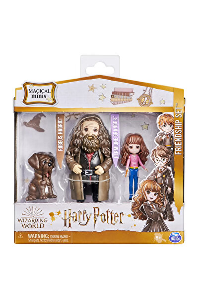 Wizarding World Harry Potter World, Magical Minis Hermione And Hagrid, Accumulable Toy Figures And Creature