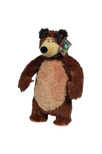 Simba Plush Toy Masha And The Bear, Bean Bag Bear 40 Cm