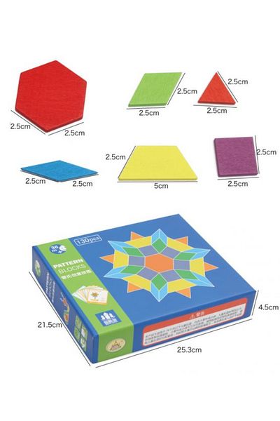 Micostore Tangram Game 130 Wooden Pieces And Models