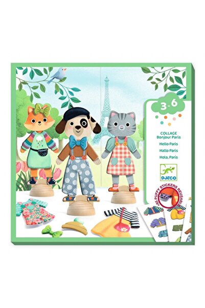 djeco Joc Creativ Bine Te-am Gasit Paris,