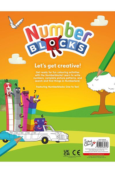 Numberblocks Activity Book - Color & Have Fun