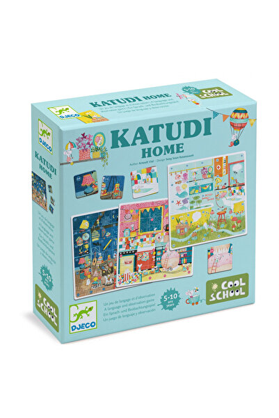 djeco Παιχνίδι Παρατήρησης και Επικοινωνίας Katudi Home,