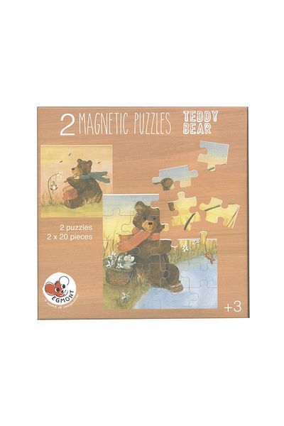 Egmont Toys Σετ 2 μαγνητικών παζλ Αρκουδάκι, Egmont Toys