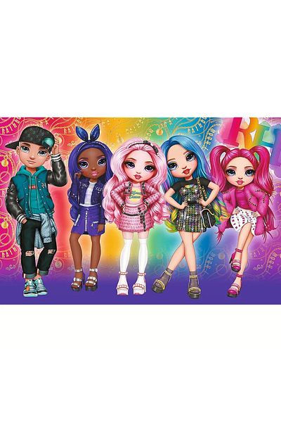 Trefl Puzzle Primo Super Shape XXL 104 Rainbow High