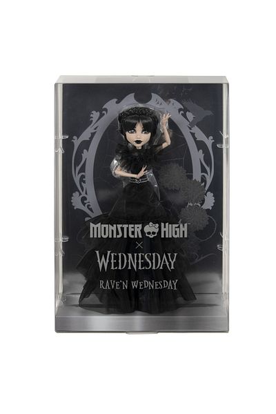 mattel Monster High Wednesday Rave N Wednesday doll