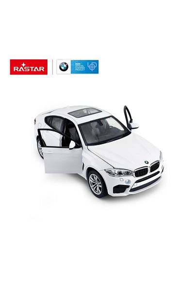 Rastar Bmw X6m White Metal Car 1 To 24 Scale