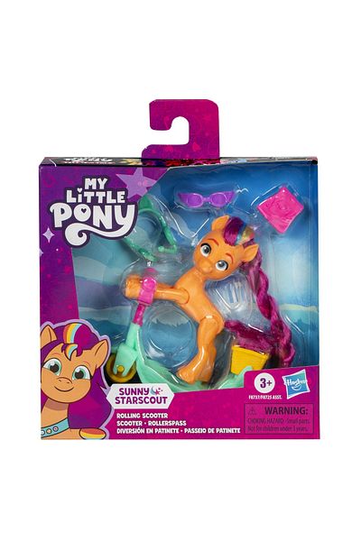 Hasbro My Little Pony Sunny Starscout On Scooter Figure Set And 4 Accessories