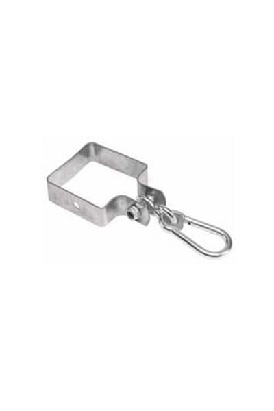 KBT Colier Patrat Cu Carlig Pentru Leagan 90 X 90mm