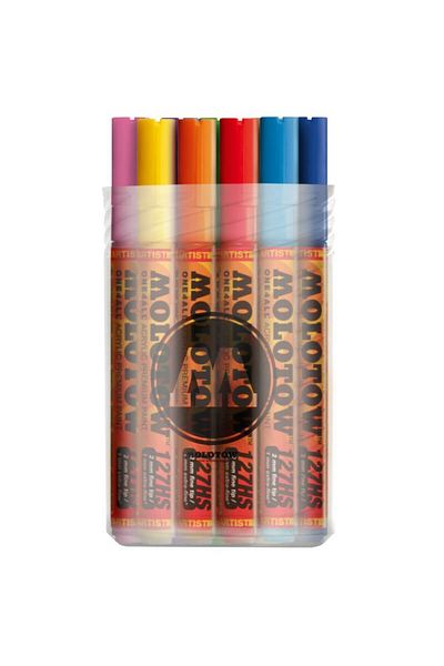 Molotow Marker Acrilic One4all 127hs, 2 Mm, Pen Box Main-kit 1, 20 Buc.