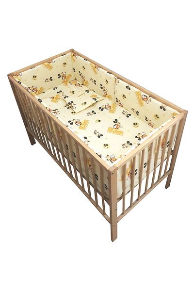 Hubners Soricel 5-piece Crib Bedding, Cream