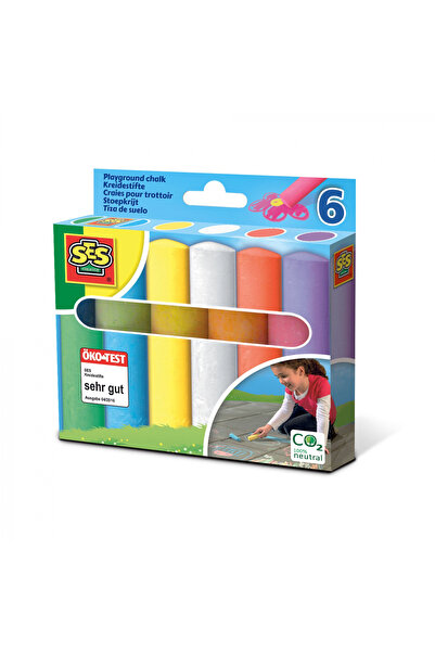 SES Creative Colored Asphalt Chalk For Children