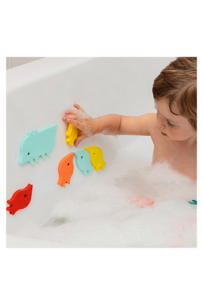 Quut Toys Παζλ Μπάνιου, Σετ 10 Τεμαχίων, Παρέλαση Ζώων,