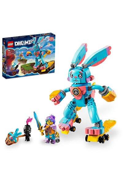 LEGO ® Dreamzz ™ Izzie și Iepurașul Bunchu 71453 - Set de jucării 7 ani și pe...