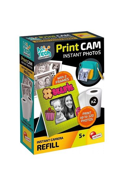 Lisciani Set Of 2 Spare Rolls For 3 In 1 Instant Camera