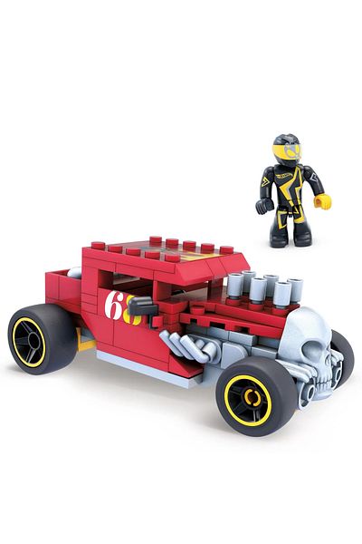 mattel Hot Wheels Mega Buildable Bone Shaker Car