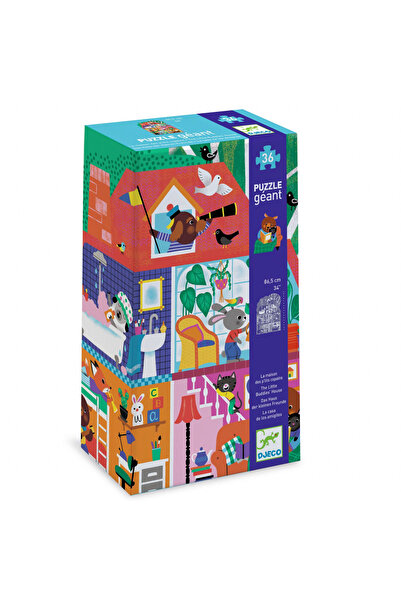 djeco Puzzle Gigant Casa Micilor Prieteni,