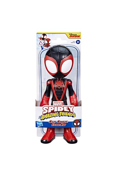Hasbro Spidey Extraordinary Friends Oversized Figure Miles Morales Spider Man 23cm