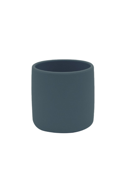 MinikOiOi Pahar , 100% Premium Silicone, Mini Cup , Deep Blue