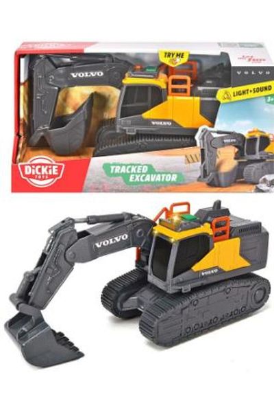 Dickie Toys DICKIE 3723008 EXCAVATOR PE ȘENILE VOLVO-6/24
