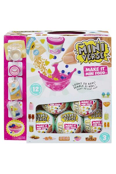MGA ???º??s Miniverse Mini Food Caf?ö£?½ S3 Set Surpriza