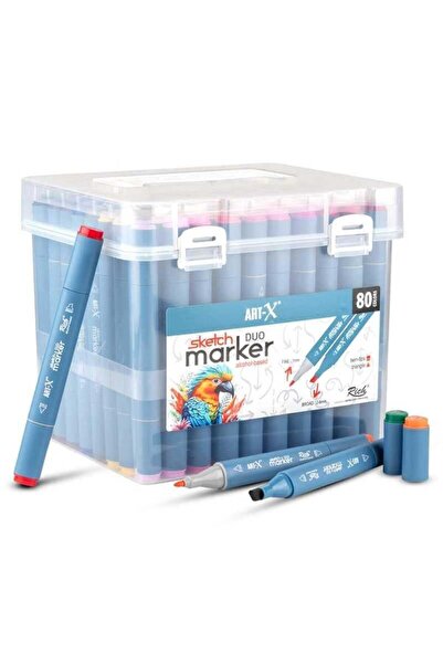 Rich Art-X Sketch Marker Duo 80 Li Set 18051