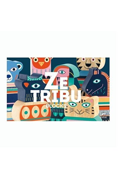 djeco Ze Tribu / Игра за дървено конструиране и творчество, възраст 2