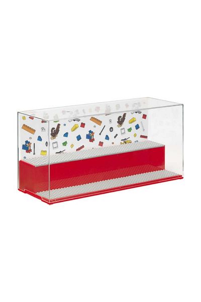 LEGO Display Storage Boxes - Red