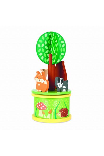 Orange Tree Toys Μουσικό καρουζέλ με ζώα του δάσους,