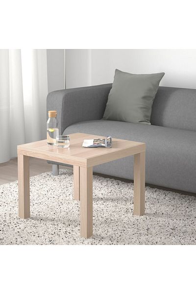 IKEA Side table, beige, 55x55 cm