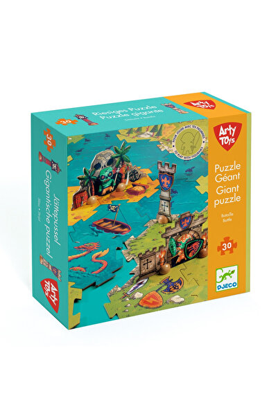 djeco Γιγαντιαίο παζλ μάχης,